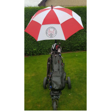 Brechin City Golf Umbrella (Red/White)